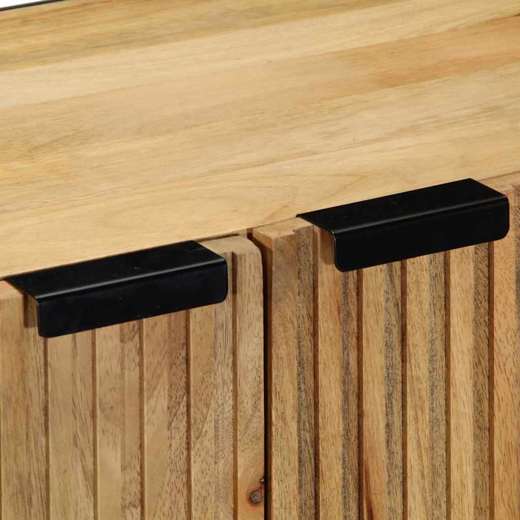vidaXL Sideboard καφέ 60x33x75 cm μασίφ ξύλο Mango