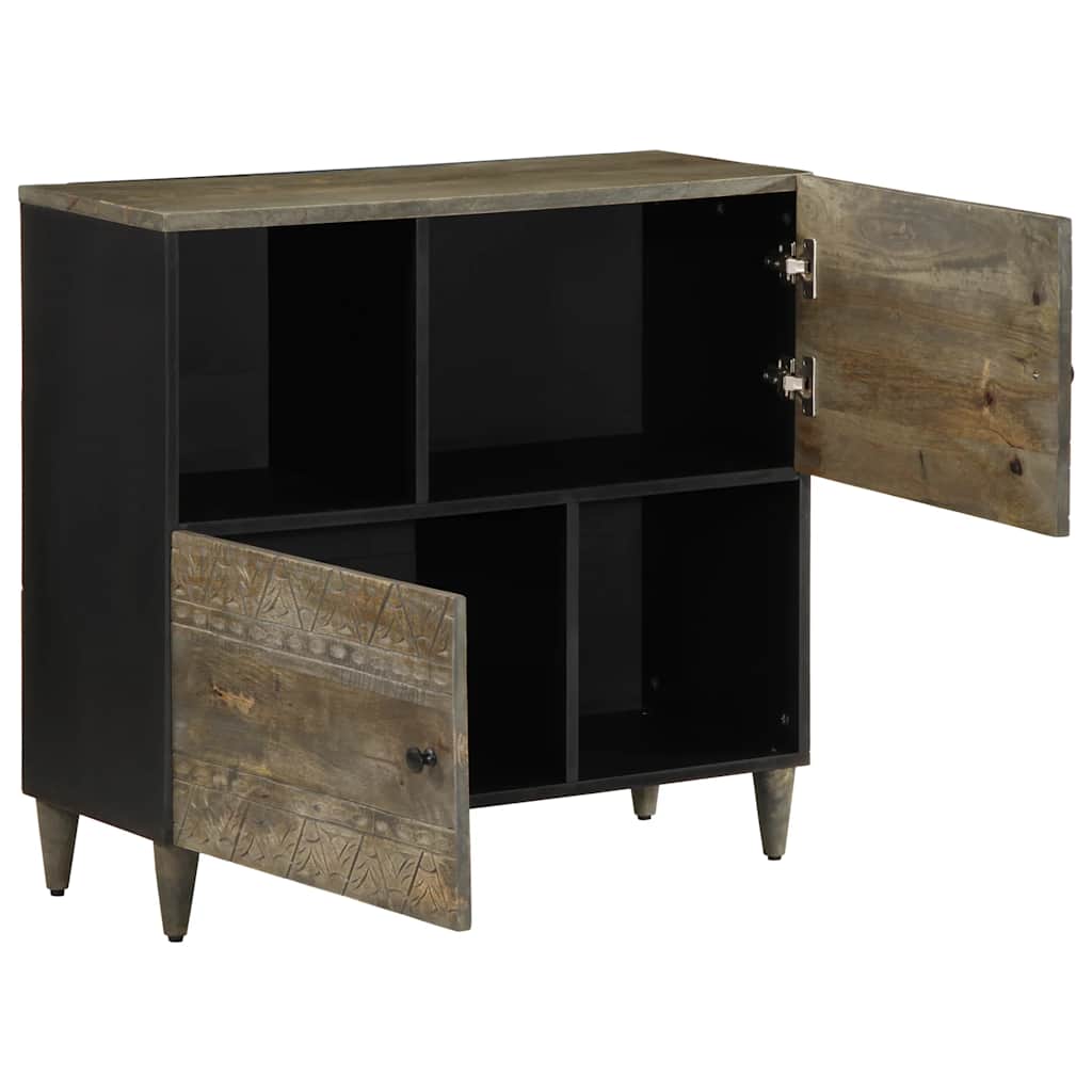 vidaXL Sideboard 80x33x75 cm μασίφ ξύλο Mango