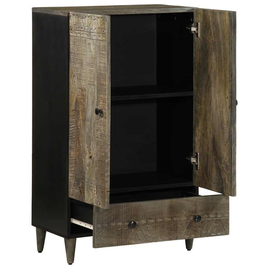 vidaXL Highboard 60x33x100 cm μασίφ ξύλο Mango