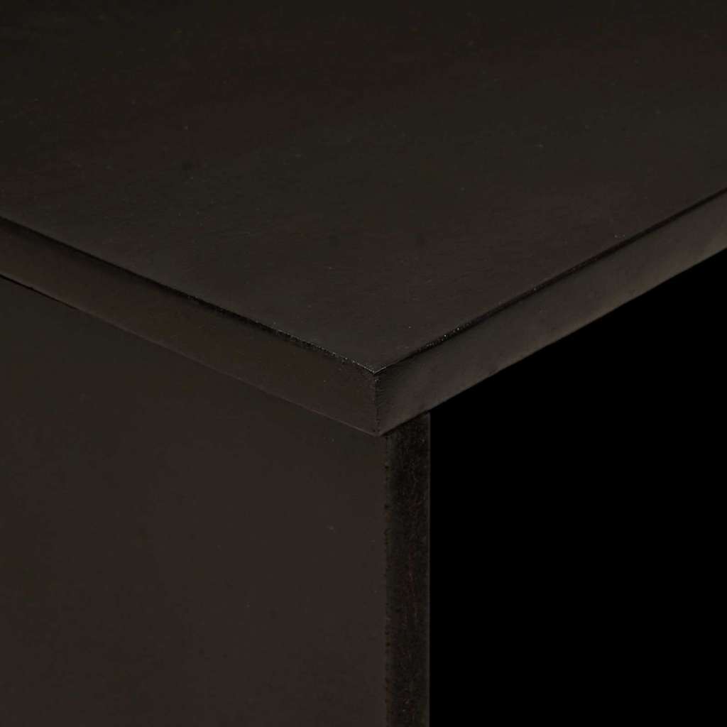 vidaXL Τραπεζάκι σαλονιού Μαύρο και Χρυσό 80 x 50 x 40 cm