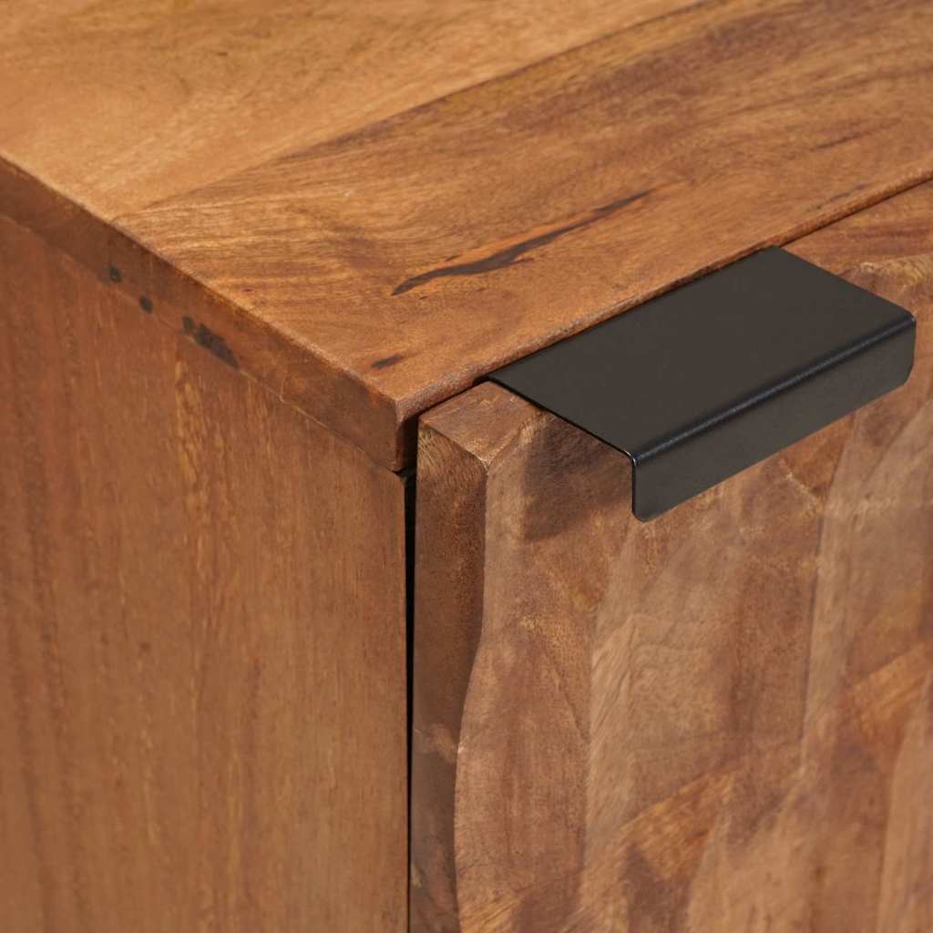 vidaXL Κομοδίνο Καφέ 40 x 33,5 x 46 εκ Στερεό ξύλο μάνγκο