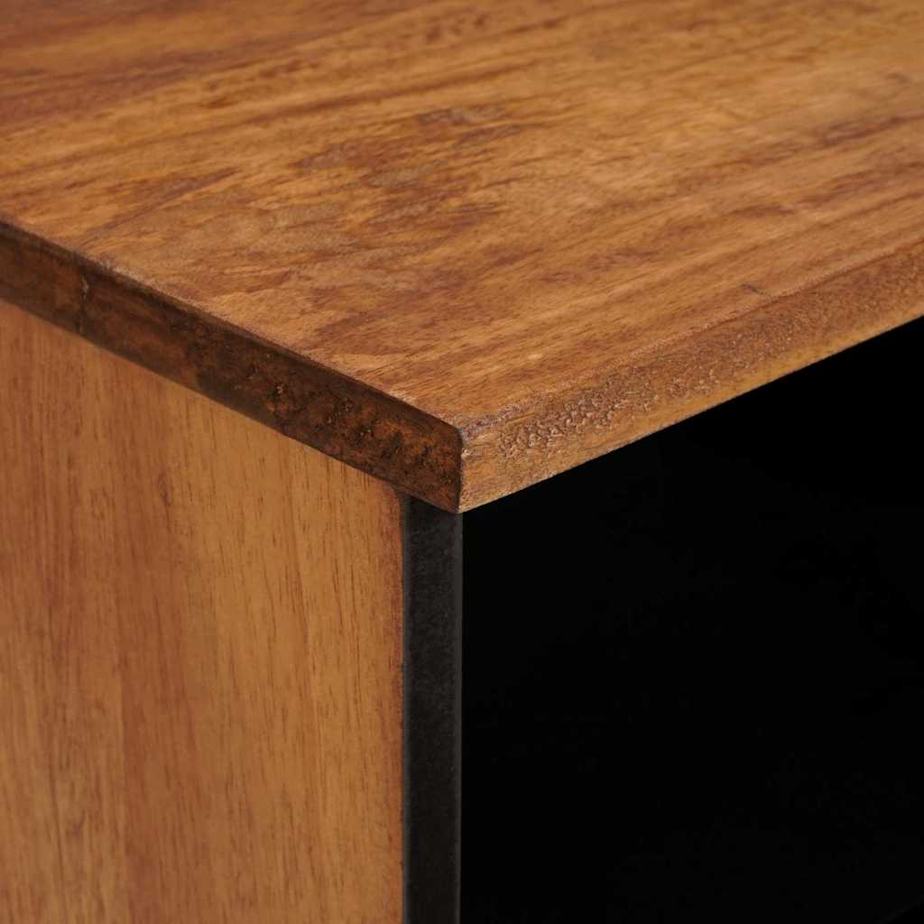 vidaXL Ντουλάπι TV με ράφι Καφέ Φινίρισμα Ακακίας 70 x 33,5 x 46 εκ.