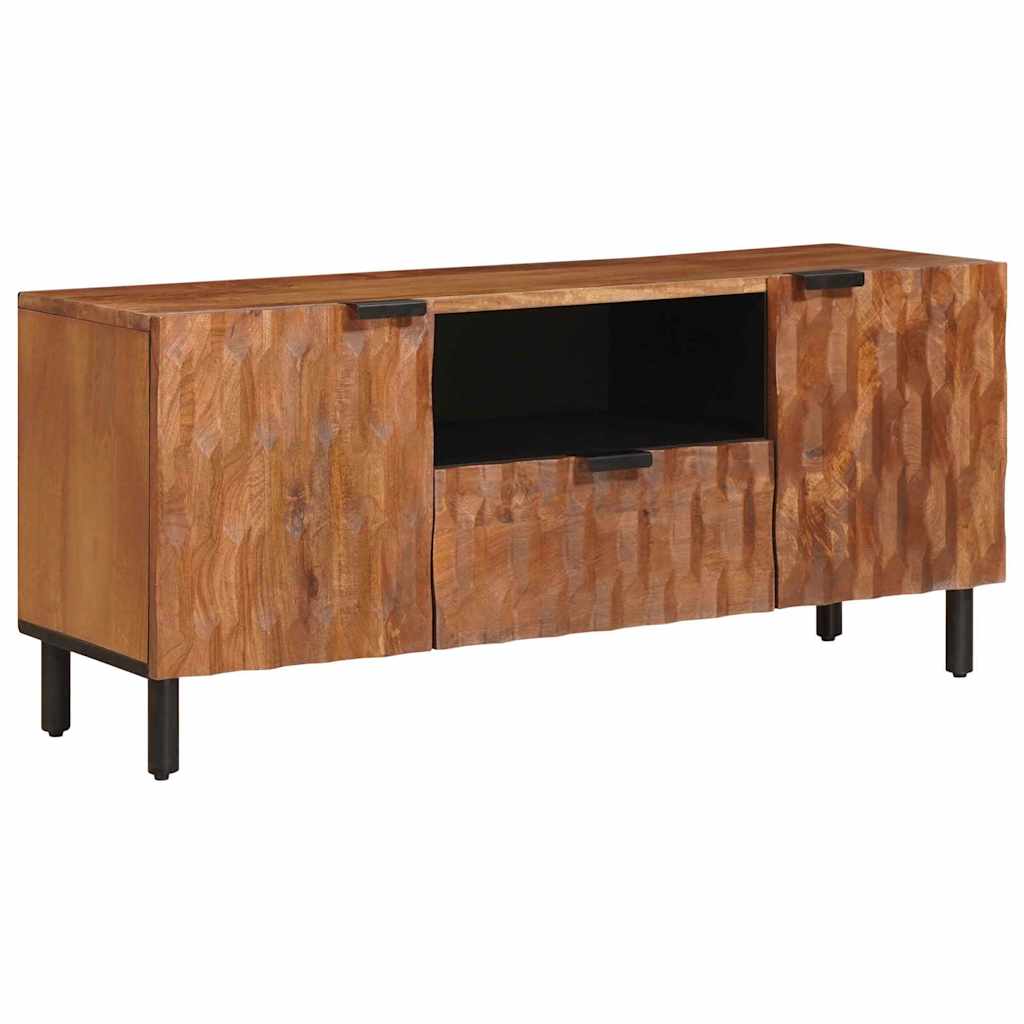vidaXL Ντουλάπι TV με συρτάρι Καφέ Φινίρισμα Ακακίας 105 x 33 x 46 εκ.