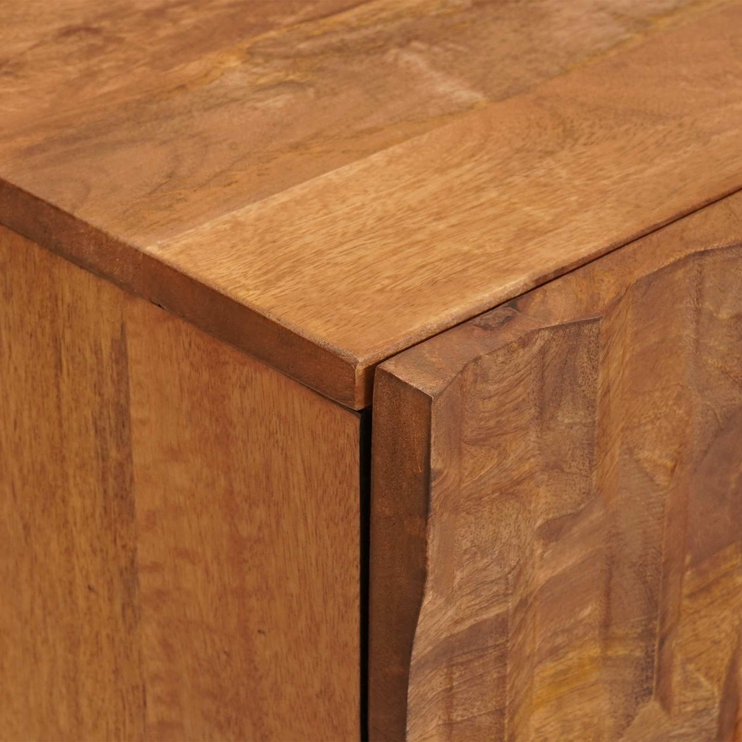 vidaXL Πλαϊνό γραφείο Καφέ Φινίρισμα Ακακίας 40 x 33 x 75 εκ.