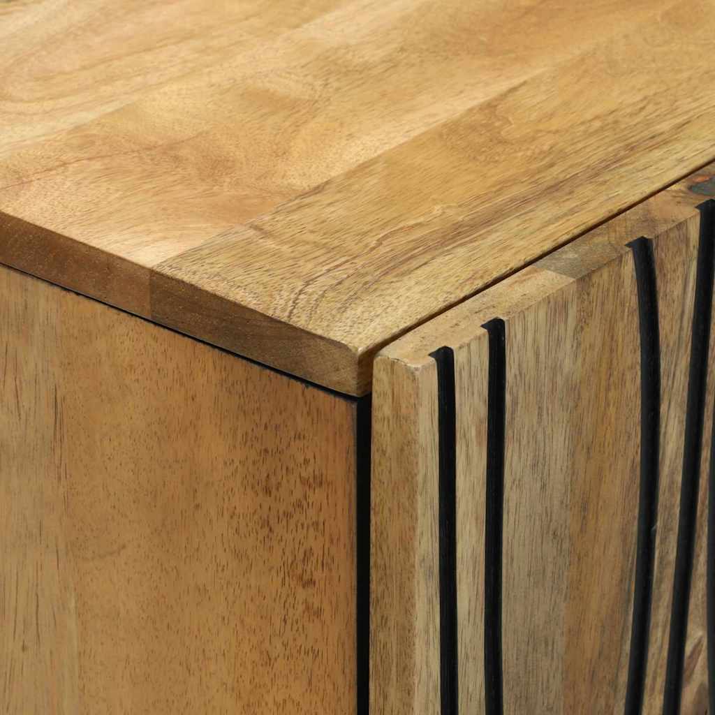 vidaXL Κονσόλα - 60 x 33.5 x 75 εκ., φτιαγμένη από μασίφ ξύλο μάνγκο.