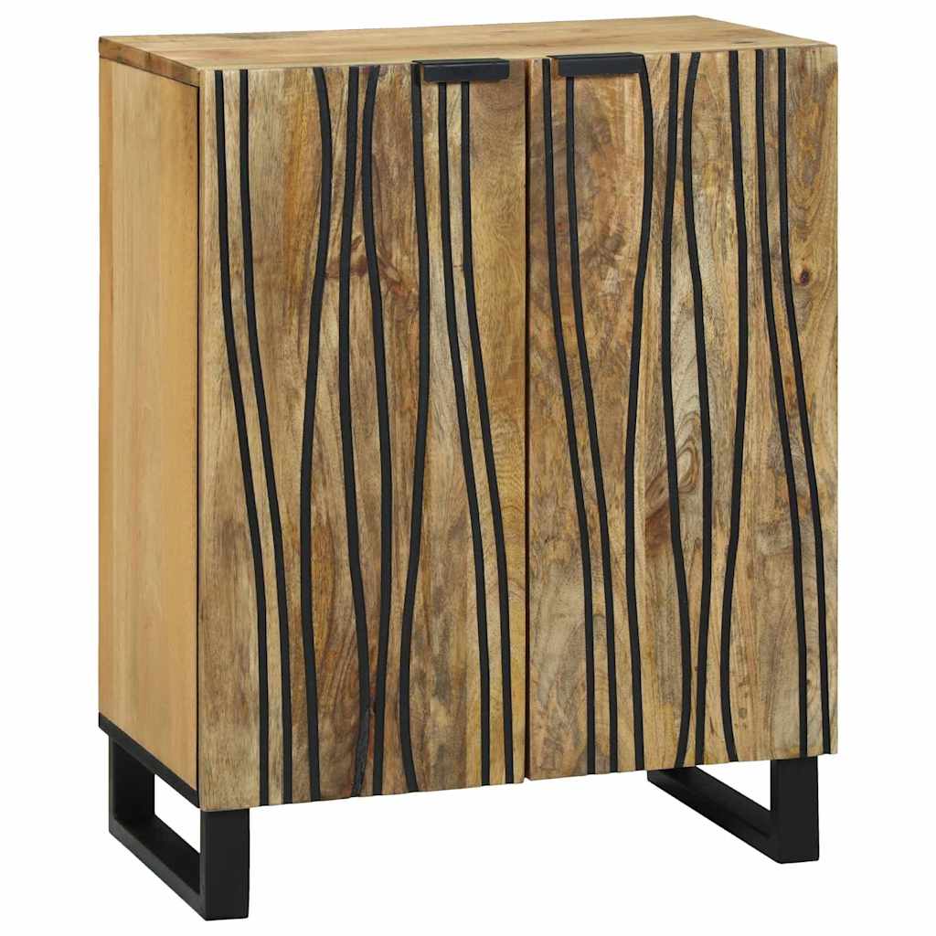 vidaXL Κονσόλα - 60 x 33.5 x 75 εκ., φτιαγμένη από μασίφ ξύλο μάνγκο.