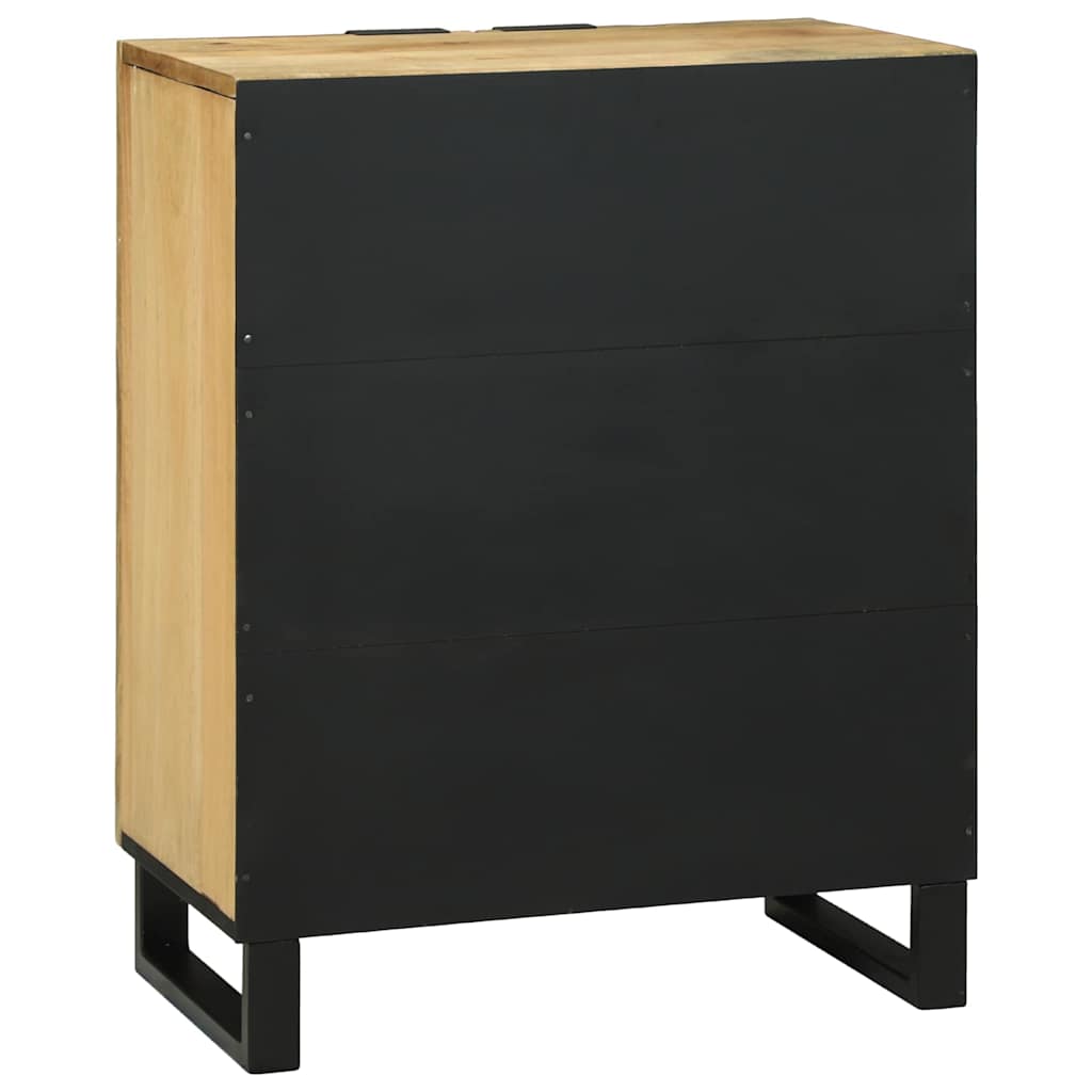 vidaXL Κονσόλα - 60 x 33.5 x 75 εκ., φτιαγμένη από μασίφ ξύλο μάνγκο.