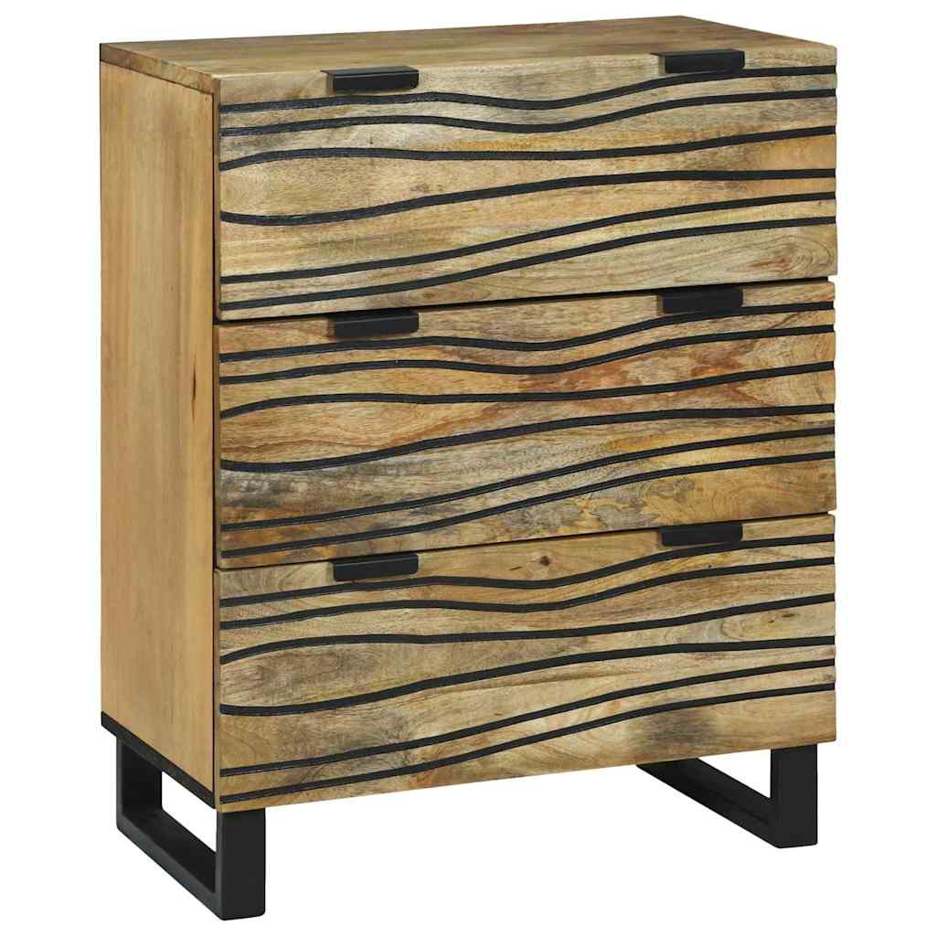 vidaXL Μπουφέ 60x33.5x75 cm από Μασίφ Ξύλο Μάνγκο