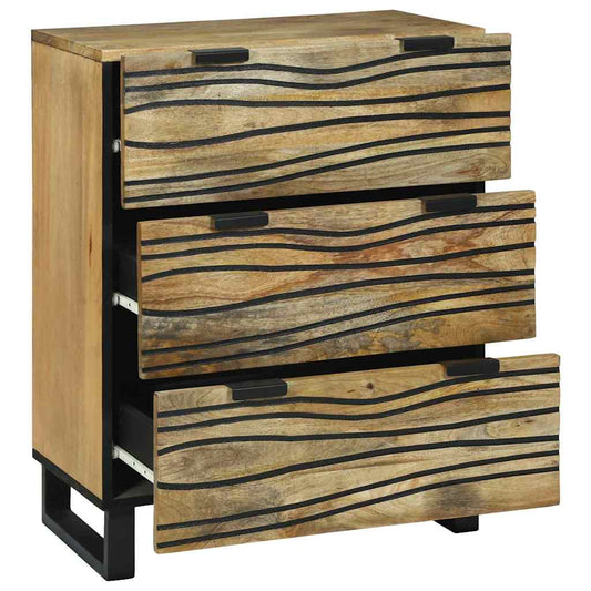 vidaXL Μπουφέ 60x33.5x75 cm από Μασίφ Ξύλο Μάνγκο
