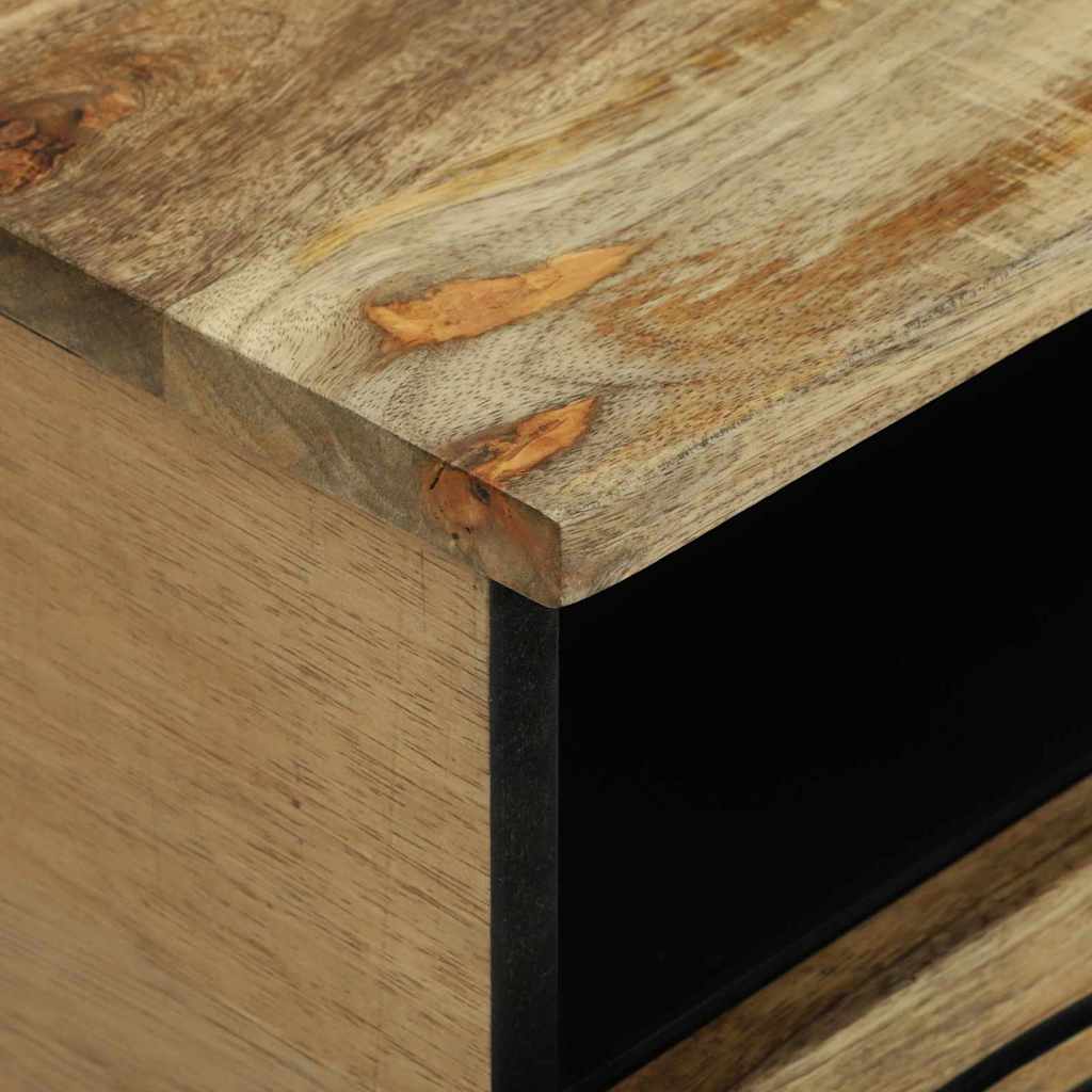 vidaXL Καφές Τραπέζι - 80 x 54 x 40 εκ - Στερεό ξύλο μανγκό