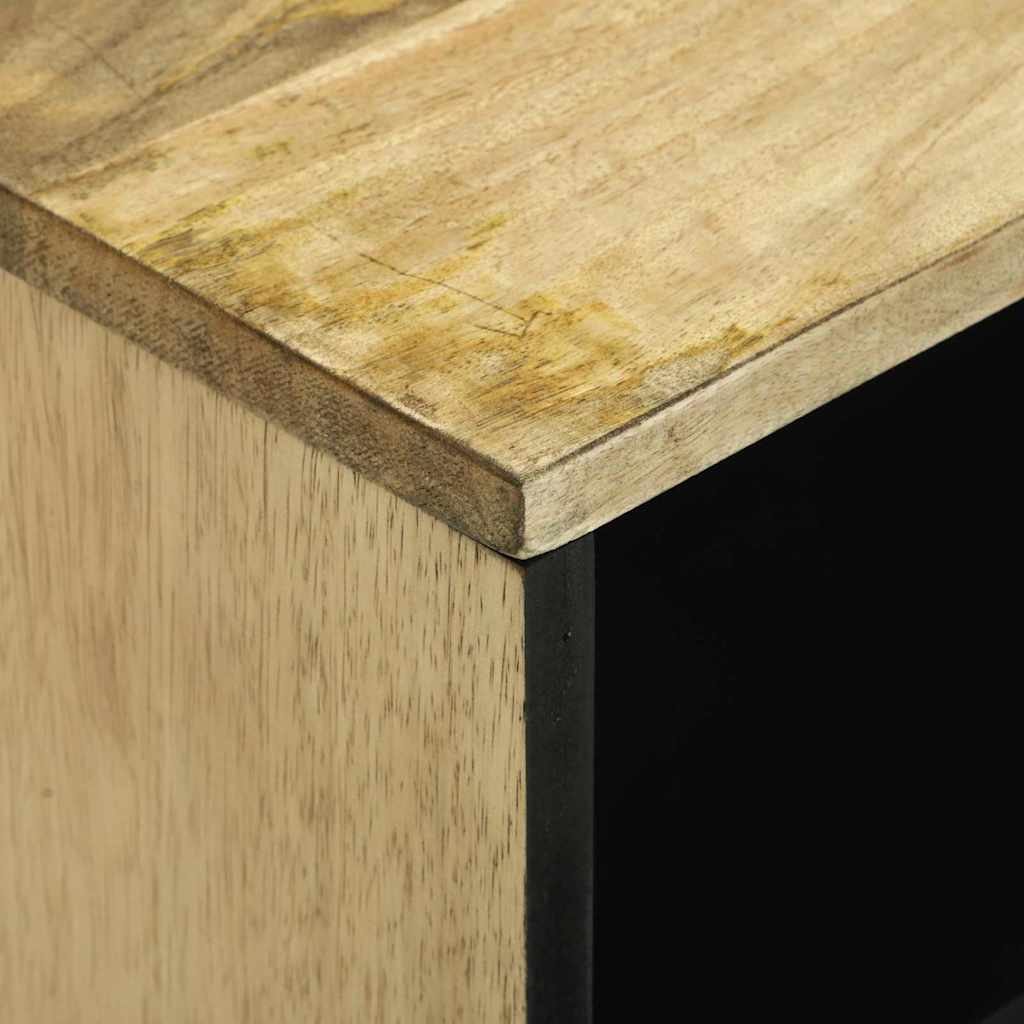 vidaXL Έπιπλο Τηλεόρασης Καφέ 80 x 33 x 46 εκ Μασίφ ξύλο μάνγκο