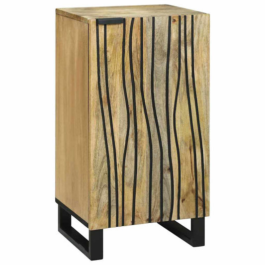 vidaXL Γραφείο Καφέ 40 x 33 x 75 εκ. Μασίφ ξύλο μάνγκο