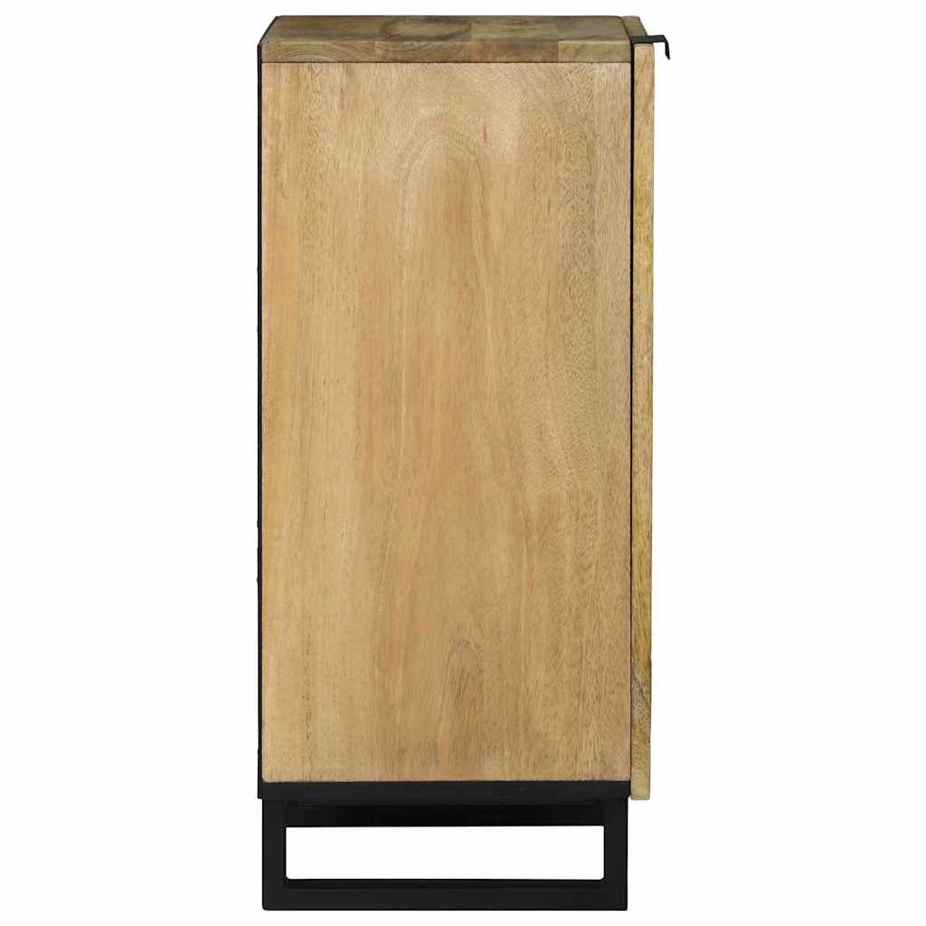 vidaXL Γραφείο Καφέ 40 x 33 x 75 εκ. Μασίφ ξύλο μάνγκο