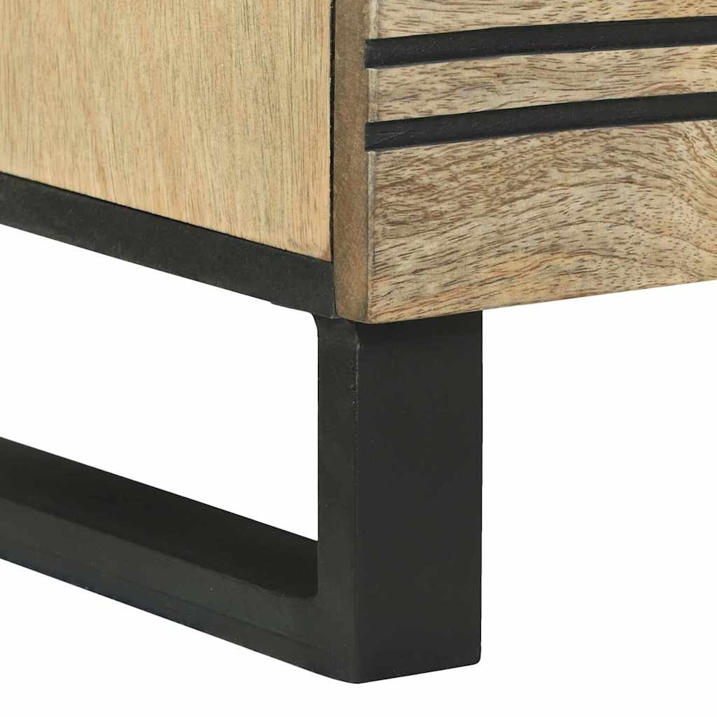 vidaXL Μπουφές Καφέ 80 x 33 x 75 εκ Μασίφ ξύλο μάνγκο