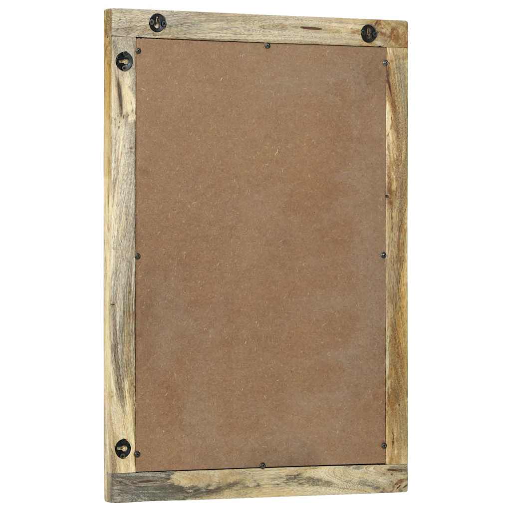 vidaXL Καθρέφτης Μπάνιου με καθρέφτη Καφέ 50 x 2.5 x 70 εκ