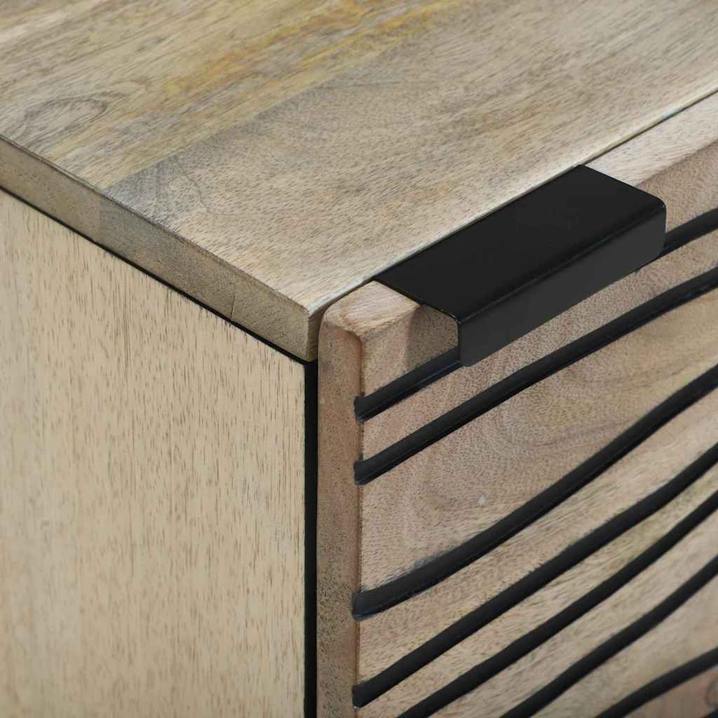 vidaXL Κομοδίνα 2 pcs Φυσικό 40 x 33.5 x 46 εκ