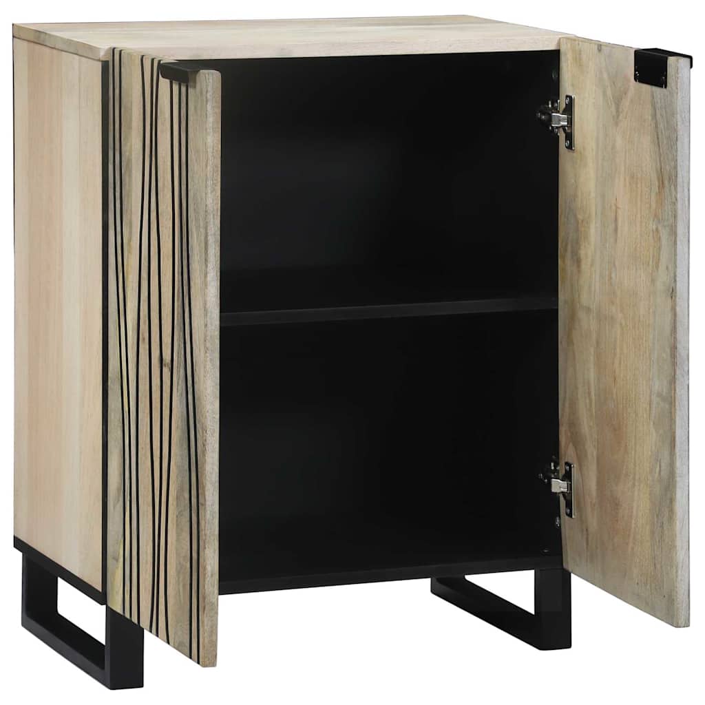 vidaXL Ντουλάπες Αποθήκευσης & Λουκέτα Λευκό και Μαύρο