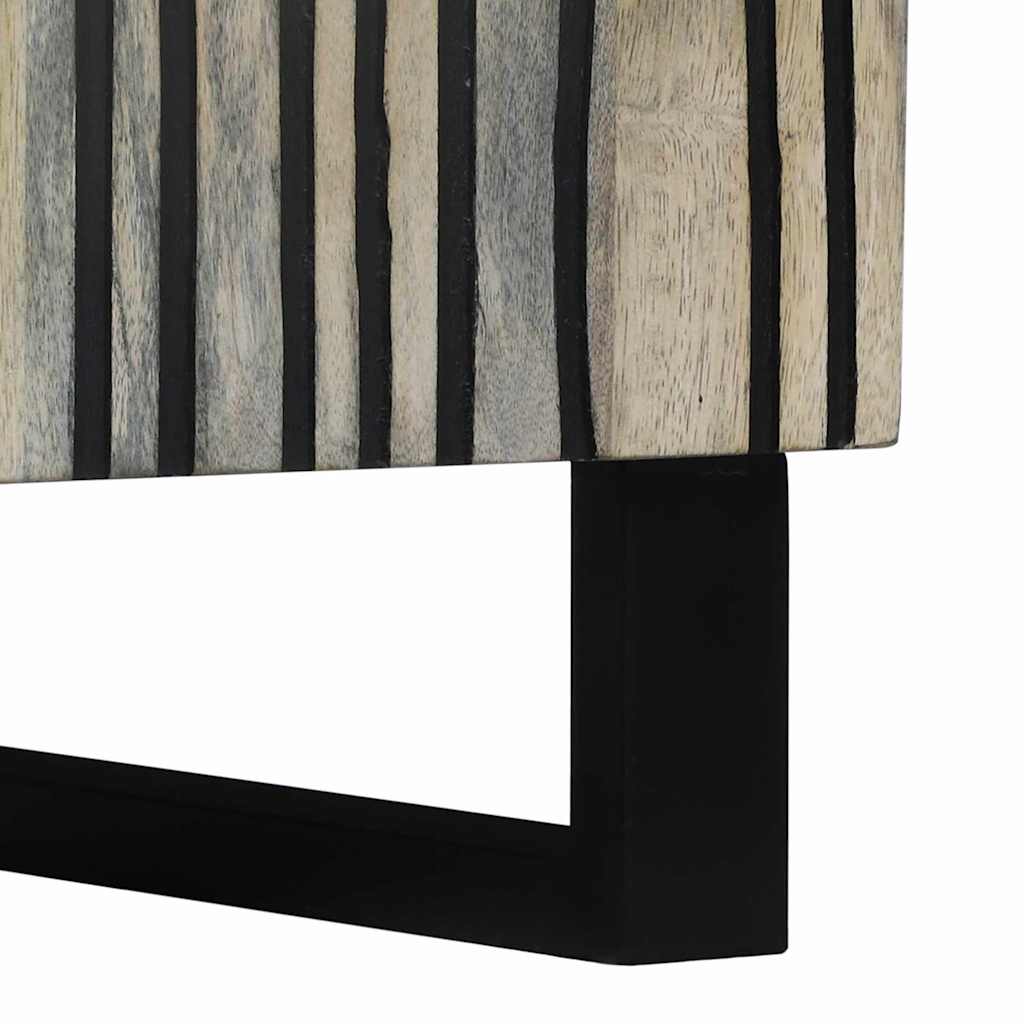 vidaXL Ντουλάπες & ράφια αποθήκευσης μέσων με συρτάρι Λευκό και Μαύρο