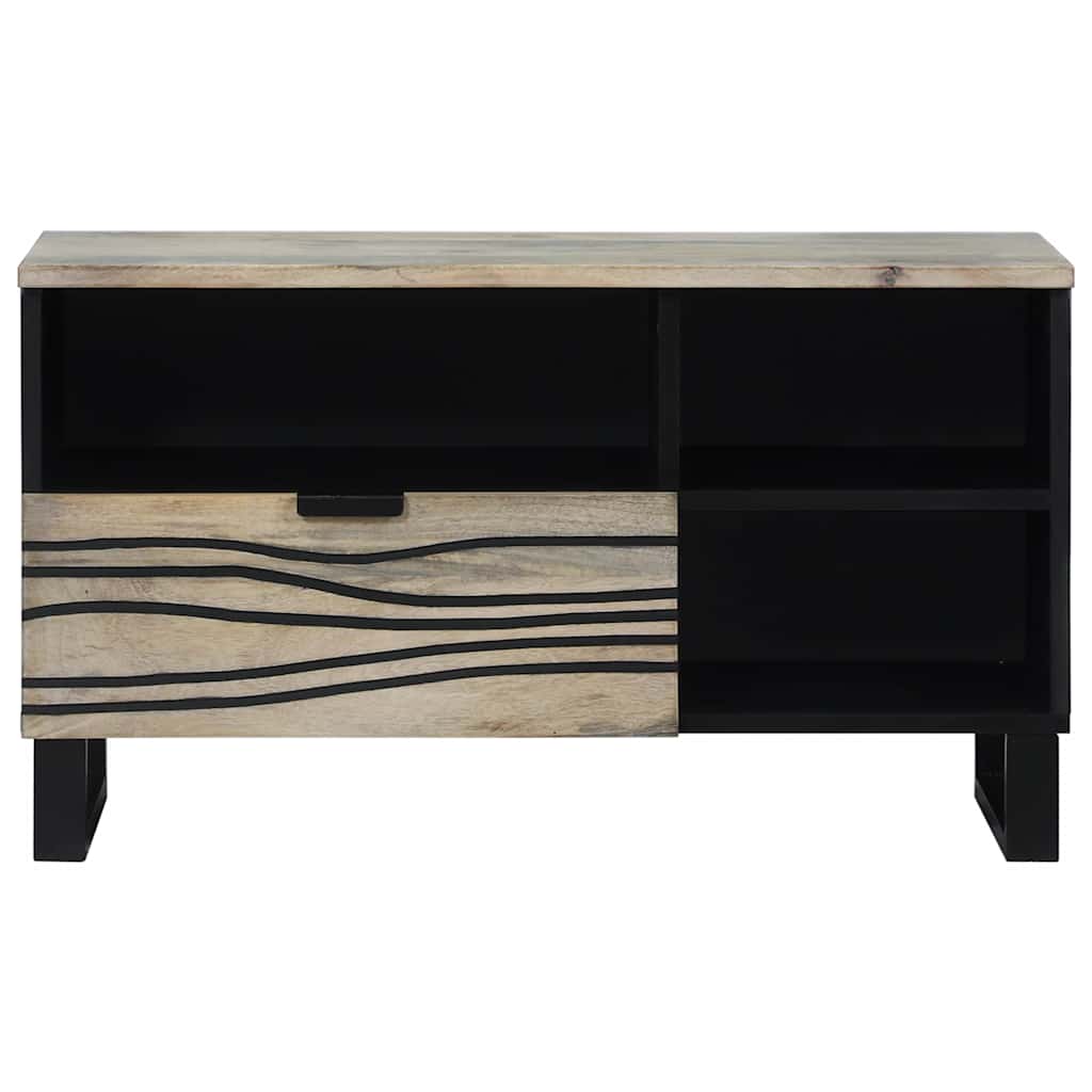 vidaXL Μονάδες TV με συρτάρι Λευκό 80 x 33 x 46 εκ Επεξεργασμένο ξύλο