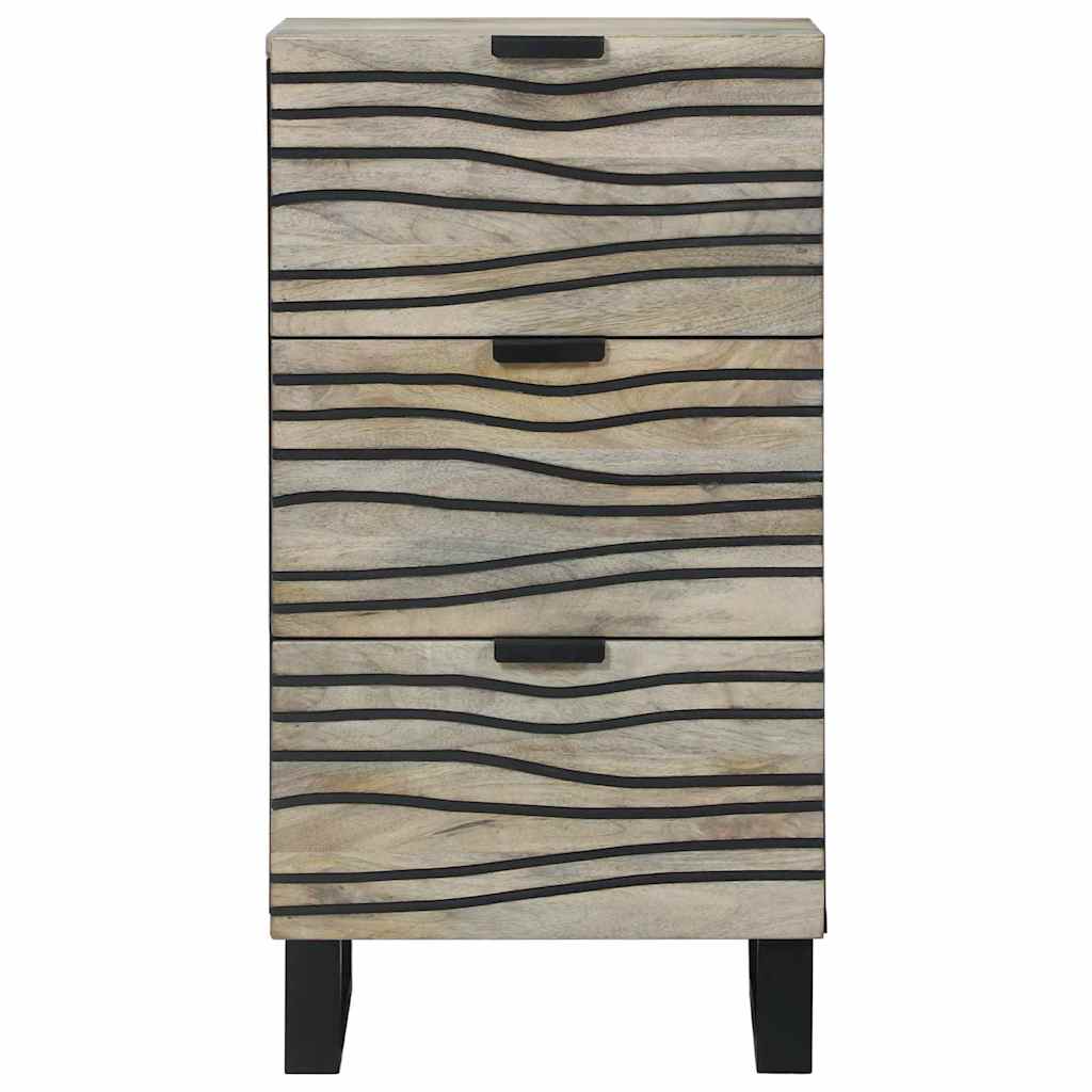 vidaXL Ντουλάπες & ράφια αποθήκευσης μέσων με συρτάρι Λευκό και Μαύρο