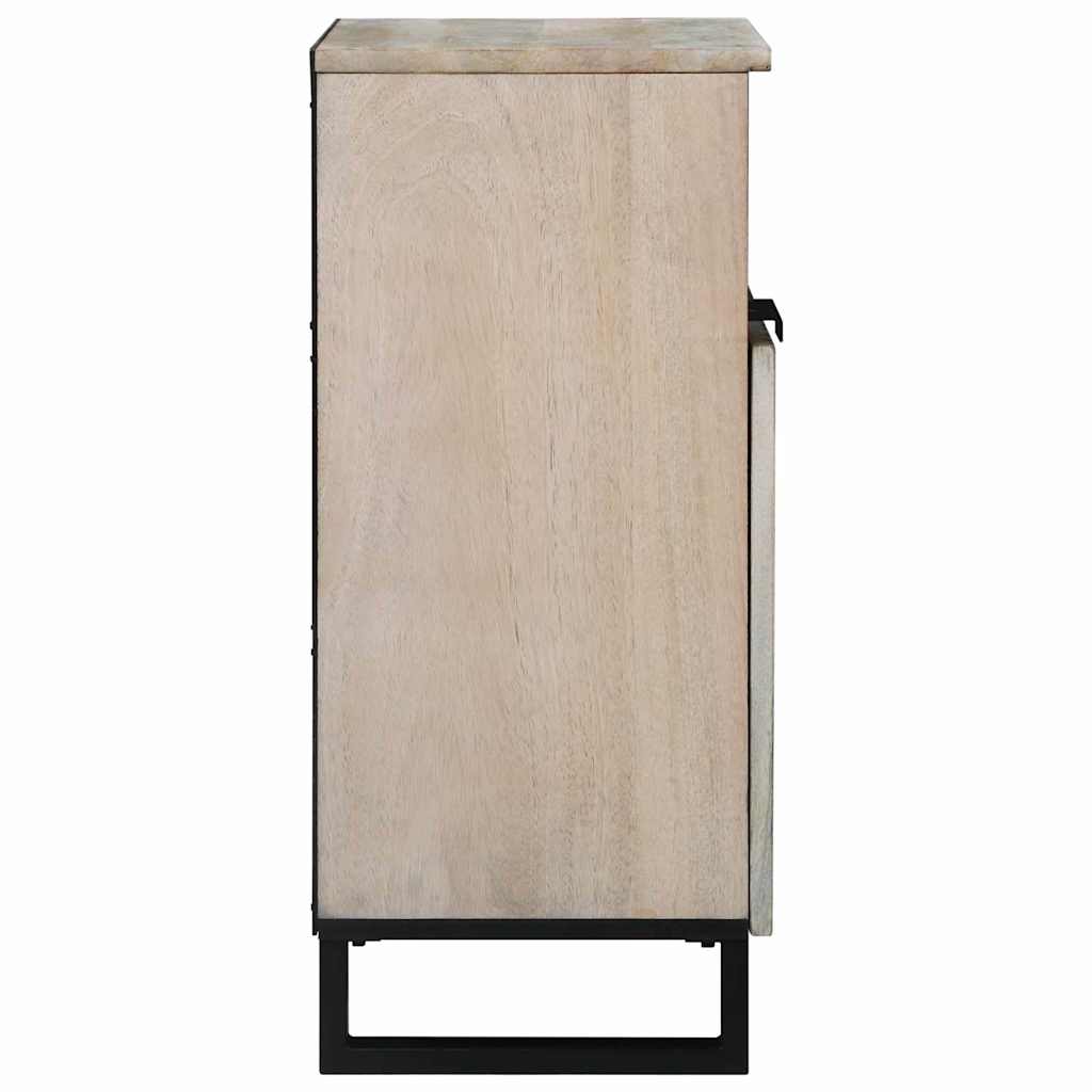 vidaXL Ντουλάπες & ράφια αποθήκευσης μέσων Λευκό και Μαύρο