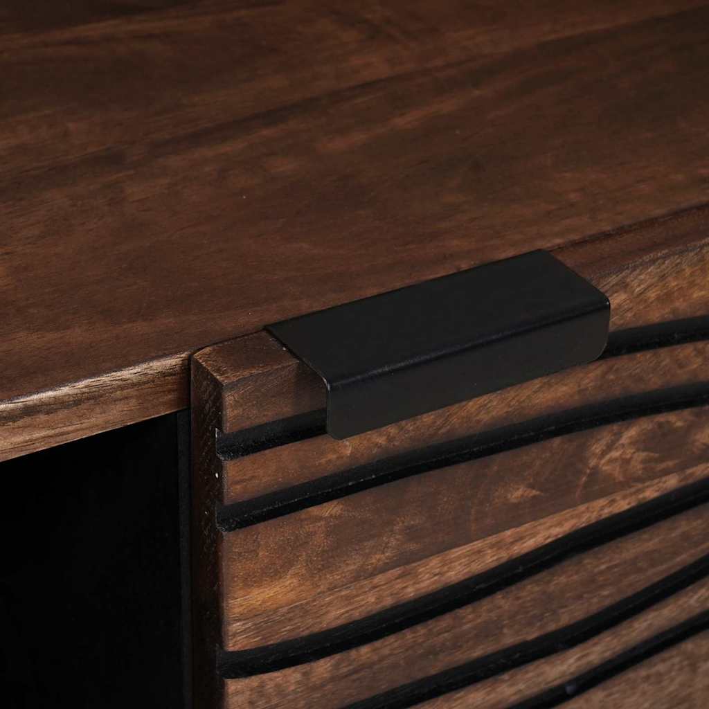 vidaXL Τραπέζι σαλονιού - 100x54x40 εκ., από μασίφ και κατασκευασμένο ξύλο.