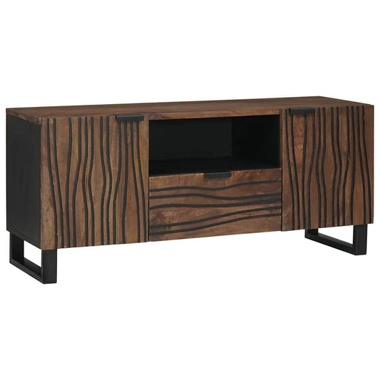 vidaXL Μονάδες TV Καρυδιά 105 x 33 x 46 εκ. Επεξεργασμένο ξύλο