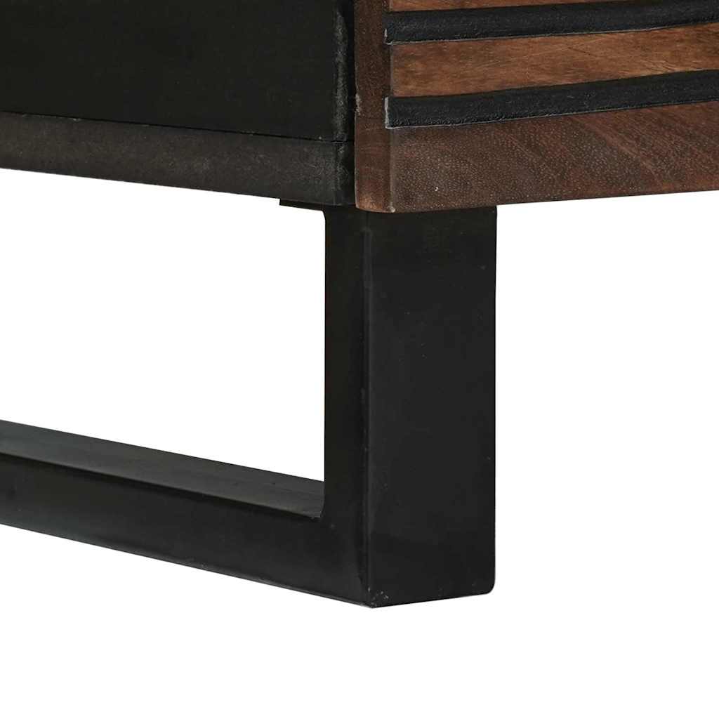 vidaXL Μονάδες TV Καρυδιά 80 x 33 x 46 εκ Επεξεργασμένο ξύλο