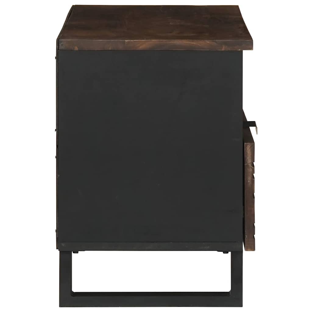 vidaXL Μονάδες TV Καρυδιά 80 x 33 x 46 εκ Επεξεργασμένο ξύλο