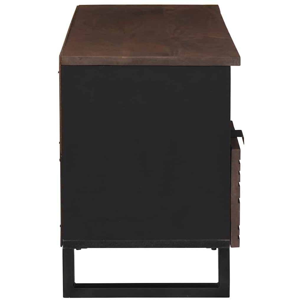 vidaXL Κάβα Τηλεόρασης Καφέ 100 x 33 x 46 εκ Μασίφ ξύλο μάνγκο