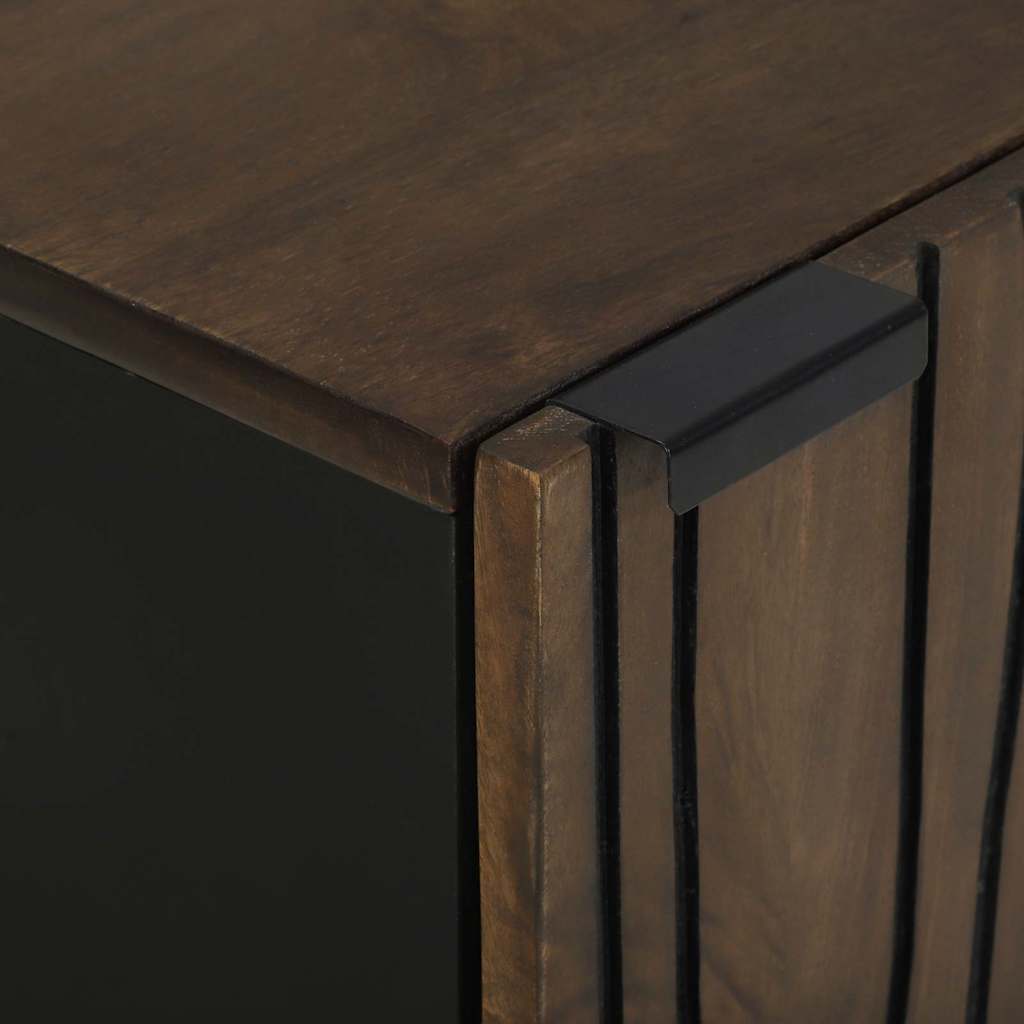 vidaXL Ντουλάπα Νιπτήρα Mπάνιου με ράφι Καρυδιά 38 x 33,5 x 58 εκ.