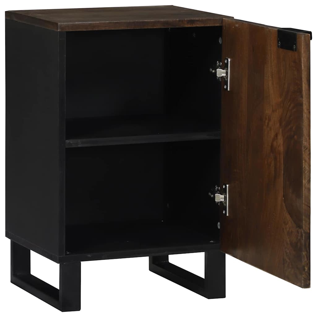 vidaXL Ντουλάπα Νιπτήρα Mπάνιου με ράφι Καρυδιά 38 x 33,5 x 58 εκ.