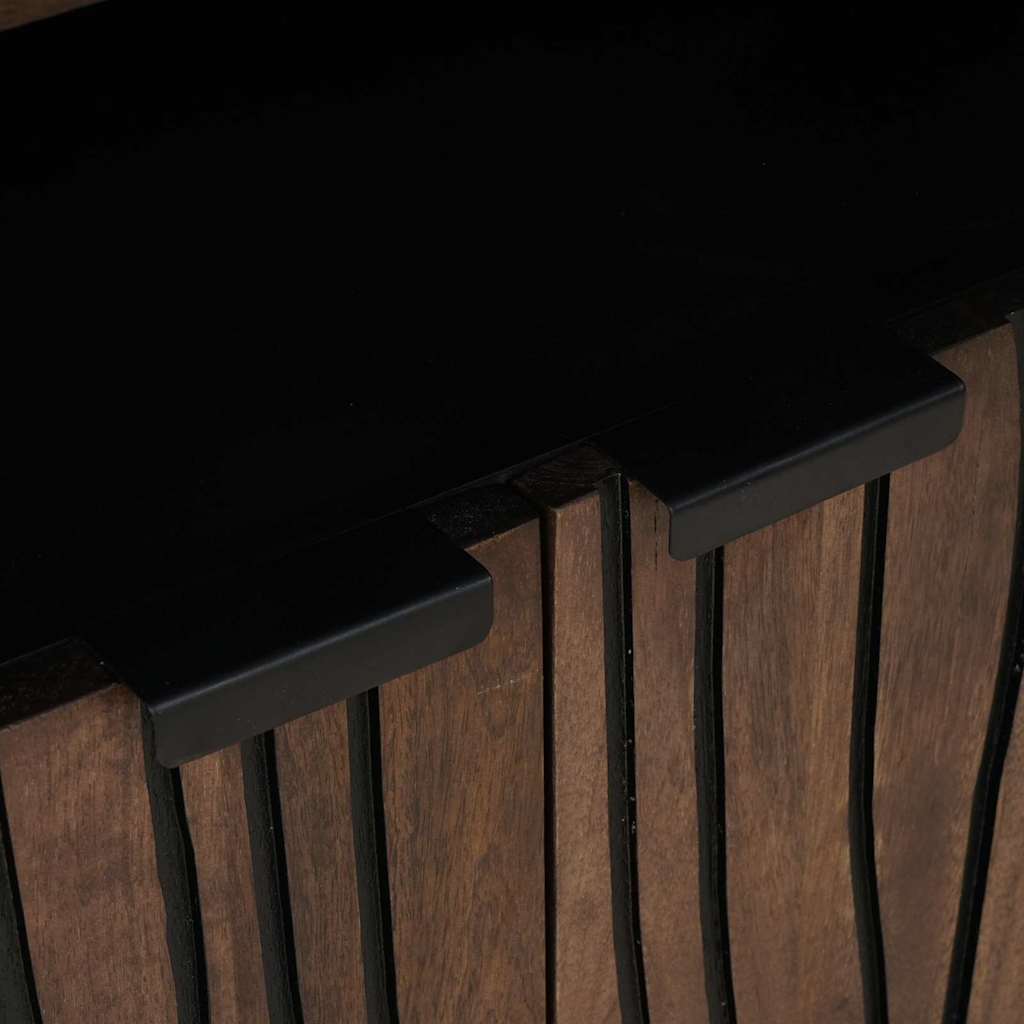 vidaXL Πλαϊνό Γραφείο Καφέ 60 x 33 x 75 cm Μασίφ ξύλο μάνγκο