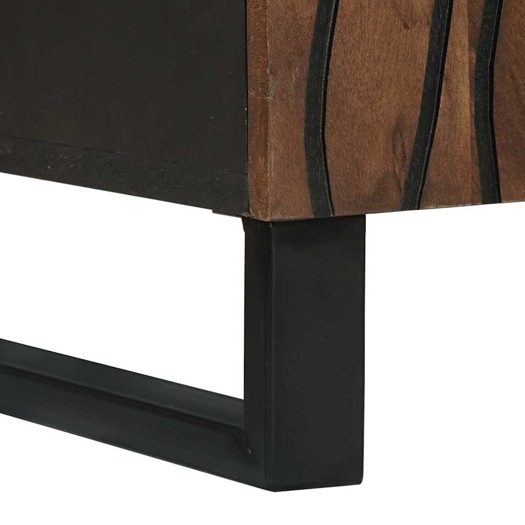 vidaXL Ντουλάπες & ράφια αποθήκευσης μέσων Καφέ 60 x 33.5 x 75 εκ.