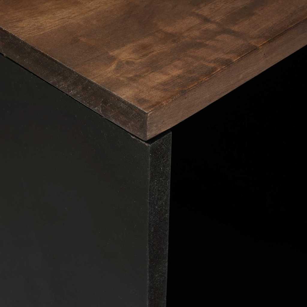vidaXL Μπουφές Καφέ 80 x 33 x 75 εκ Μασίφ ξύλο μάνγκο