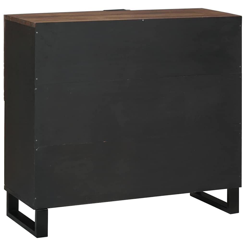 vidaXL Μπουφές Καφέ 80 x 33 x 75 εκ Μασίφ ξύλο μάνγκο