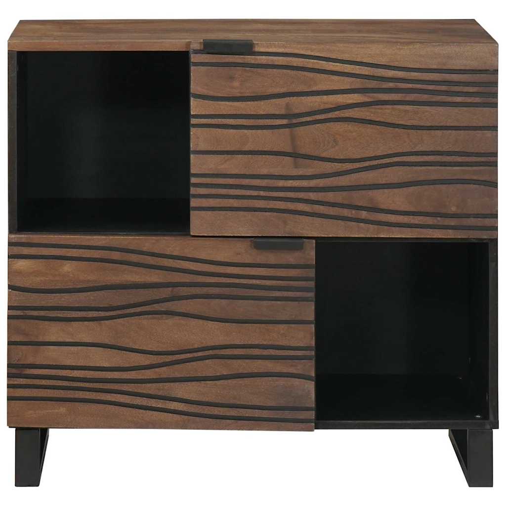 vidaXL Μπουφές Καφέ 80 x 33 x 75 εκ Μασίφ ξύλο μάνγκο