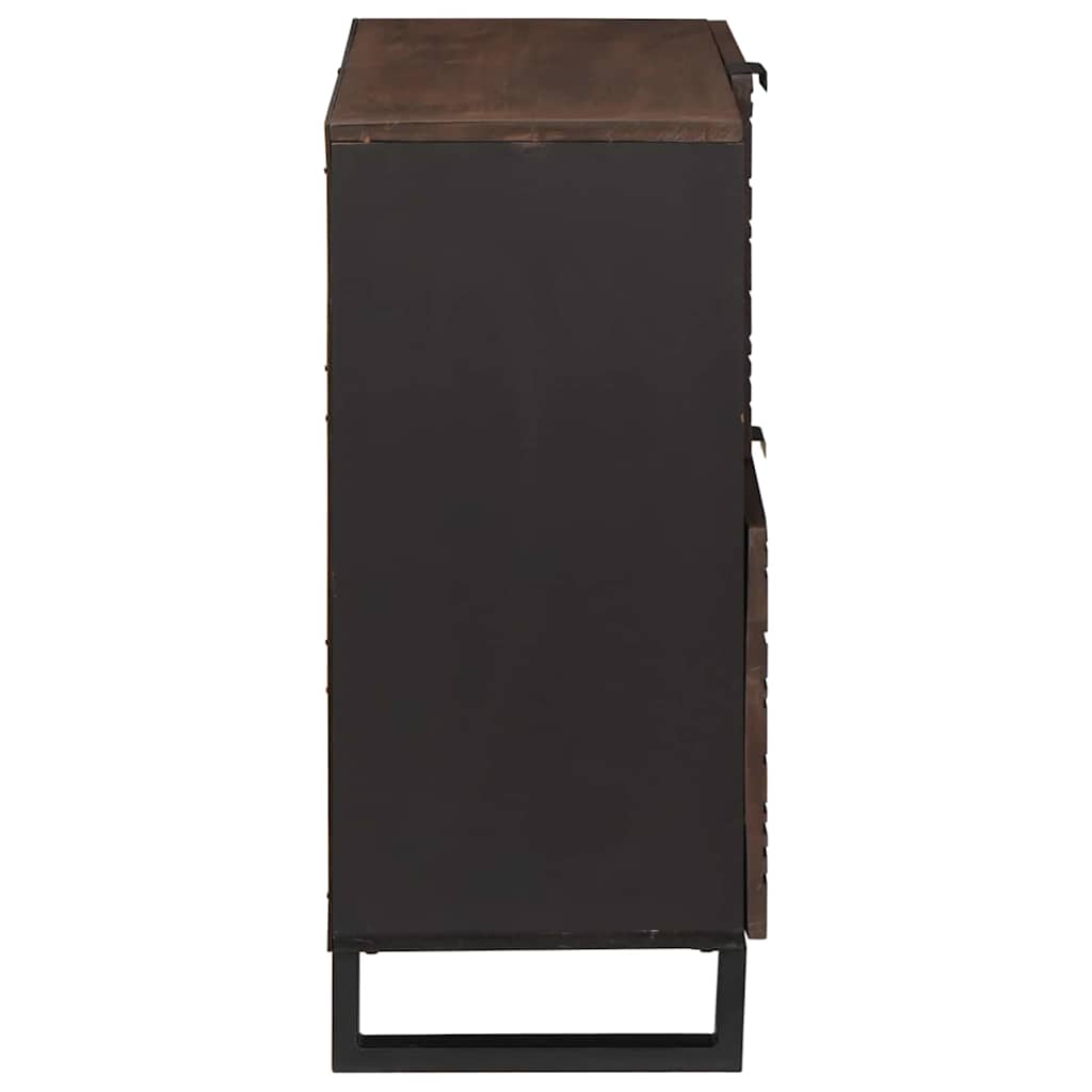 vidaXL Μπουφές Καφέ 80 x 33 x 75 εκ Μασίφ ξύλο μάνγκο