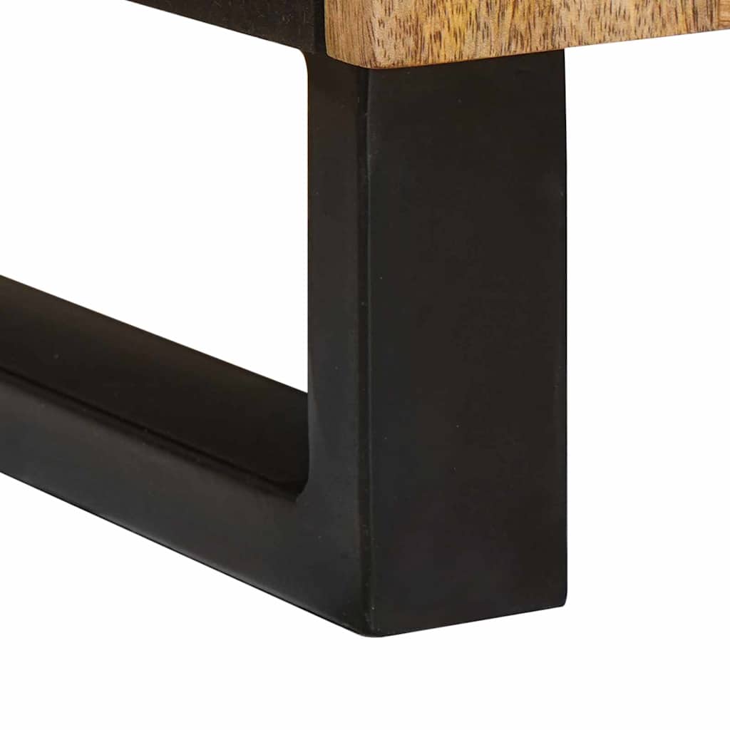 vidaXL Κομοδίνο 2 pcs Φυσικό 40 x 33 x 46 εκ. Στερεό ξύλο μάνγκο