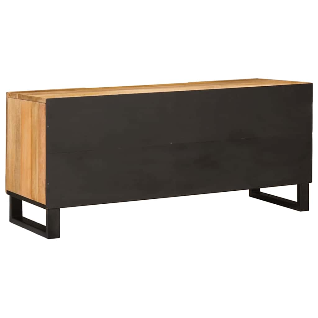 vidaXL Ντουλάπι TV με ράφι Καφέ 105 x 33 x 46 εκ. Στερεό ξύλο μάνγκο