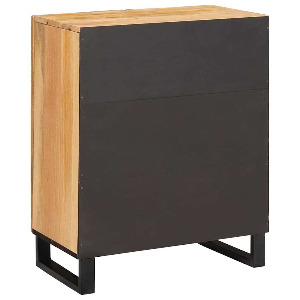 vidaXL Πλαϊνό γραφείο Καφέ 60 x 33 x 75 cm Στερεό ξύλο μάνγκο
