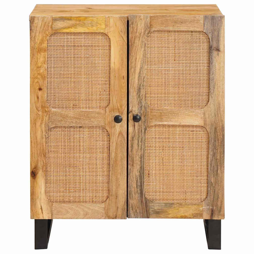 vidaXL Πλαϊνό γραφείο Καφέ 60 x 33 x 75 cm Στερεό ξύλο μάνγκο