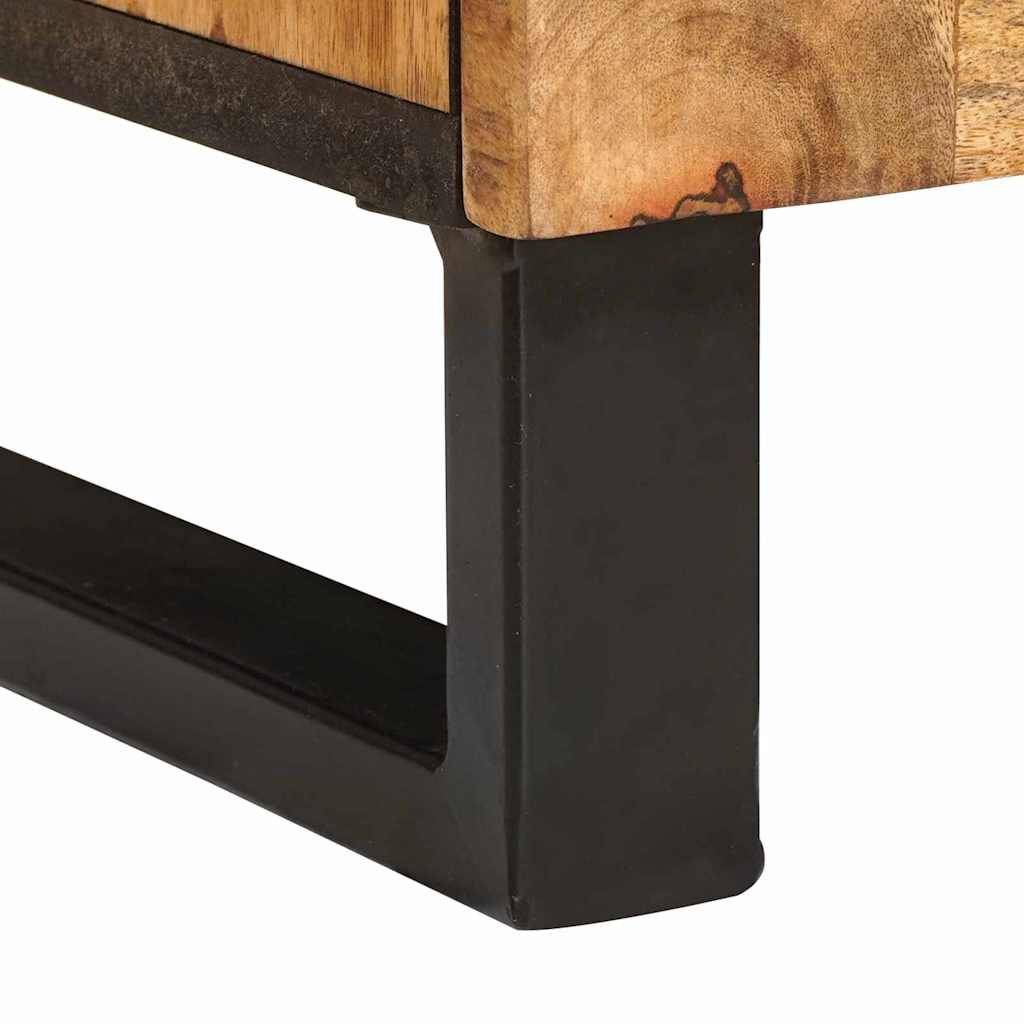 vidaXL Ντουλάπα Νιπτήρα Mπάνιου με ράφι με πόρτα Καφέ 62 x 33 x 58 εκ.