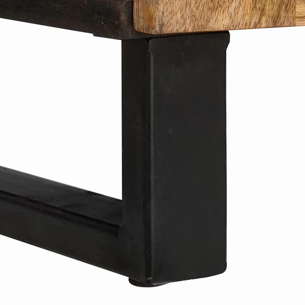 vidaXL Ντουλάπι Μπάνιου Καφέ 38 x 33 x 160 εκ. Στερεό ξύλο μάνγκο