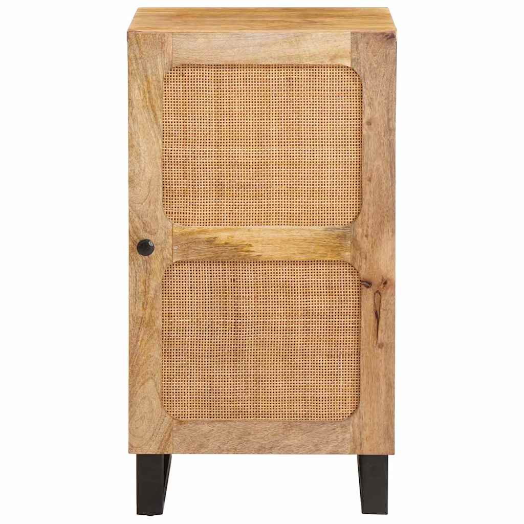 vidaXL Πλαϊνό γραφείο Καφέ 40 x 33 x 75 εκ. Στερεό ξύλο μάνγκο
