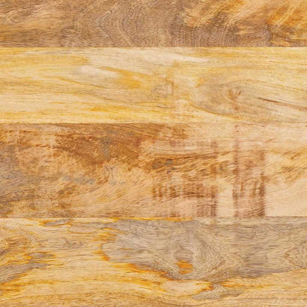 vidaXL Καθρέφτης Μπάνιου Καφέ 50 x 70 x 3 εκ. Στερεό ξύλο μάνγκο