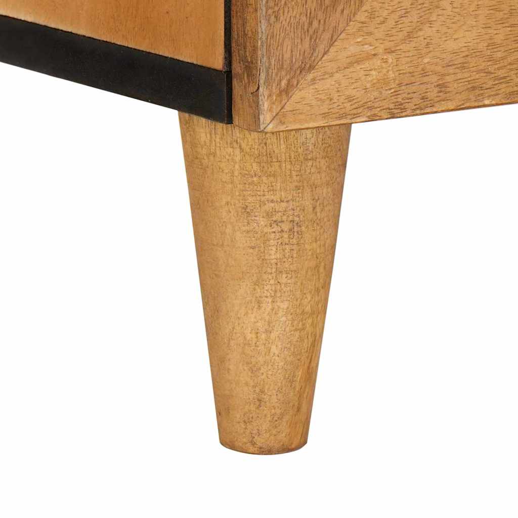 vidaXL Κομοδίνο 2 τμχ. Ανοιχτό καφέ 80 x 50 x 40 cm Επεξεργασμένο Ξύλο