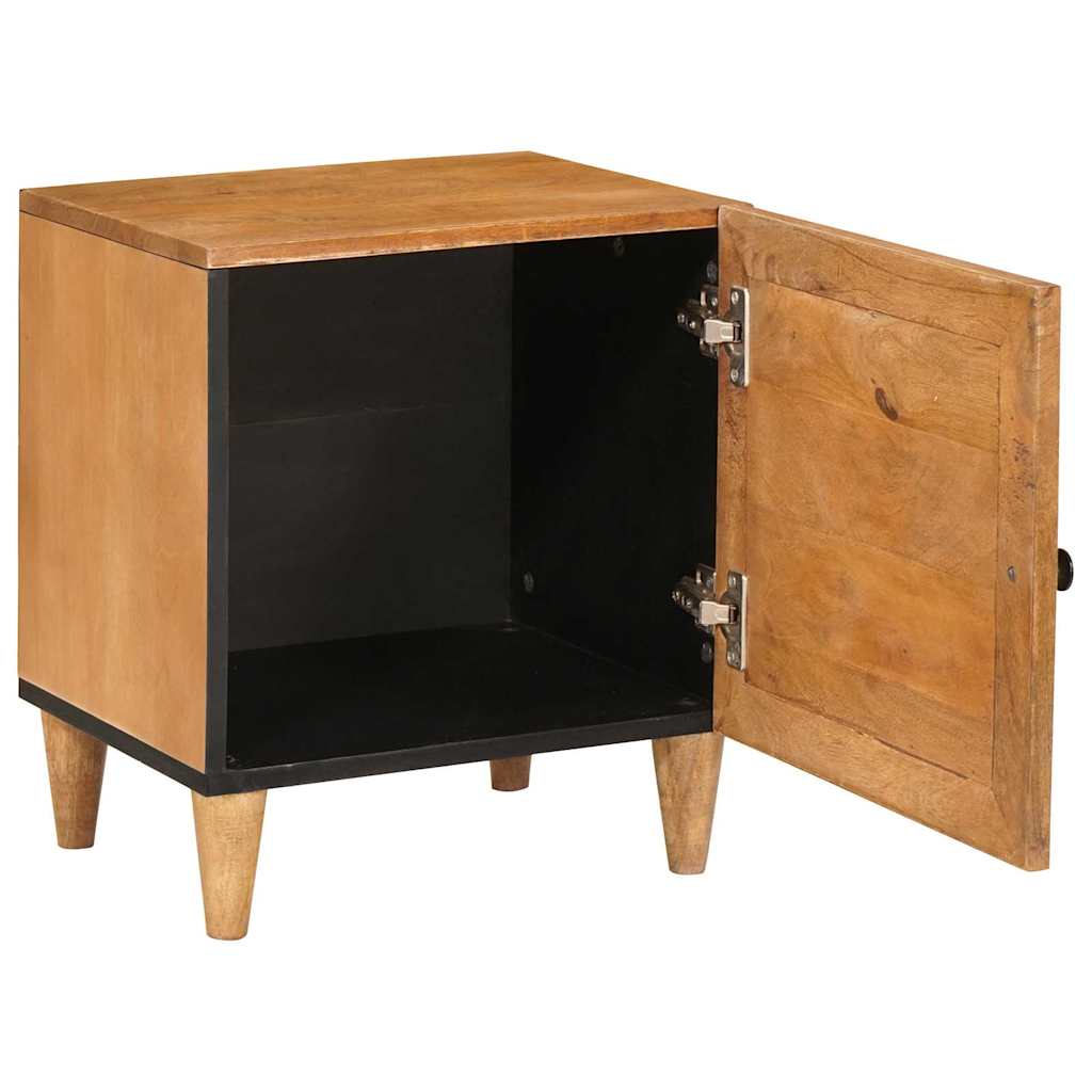 vidaXL Κομοδίνο 2 τμχ. Ανοιχτό καφέ 80 x 50 x 40 cm Επεξεργασμένο Ξύλο