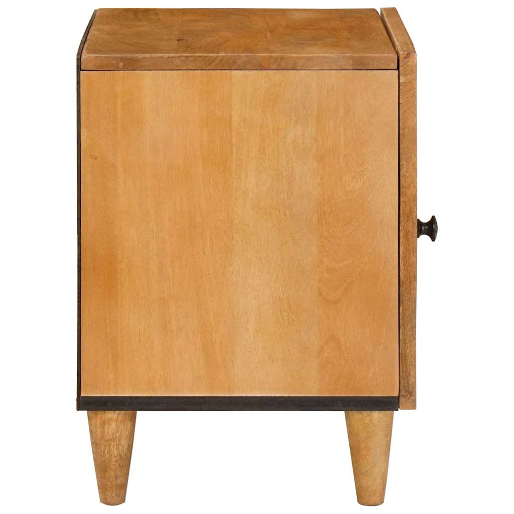 vidaXL Κομοδίνο 2 τμχ. Ανοιχτό καφέ 80 x 50 x 40 cm Επεξεργασμένο Ξύλο