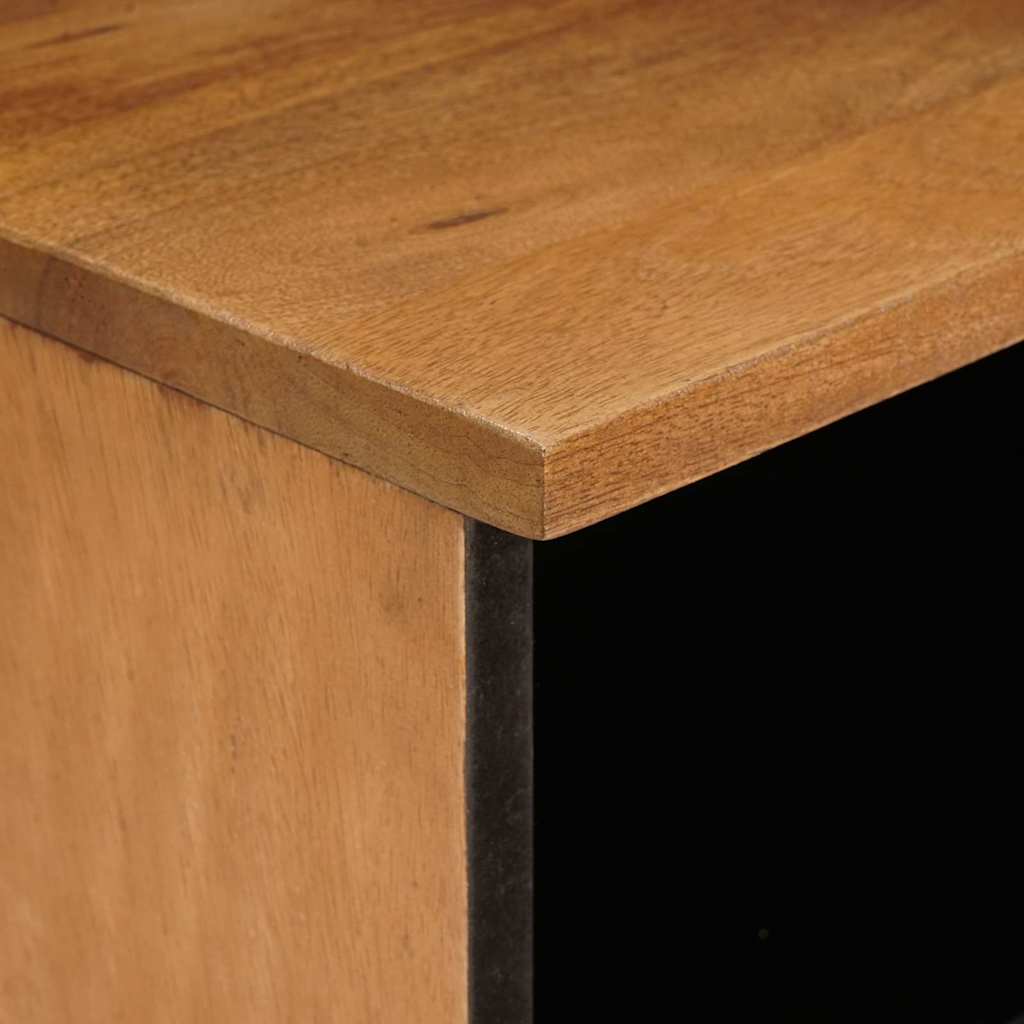 vidaXL Κομοδίνο Ανοιχτό καφέ 40 x 33 x 46 εκ. Μασίφ ξύλο ακακίας